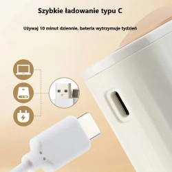 Elektryczny grzebień do masażu skóry głowy i wzrostu włosów z mikroprądami