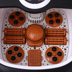 Elektryczny masażer stóp 2w1 – domowe SPA i odprężenie