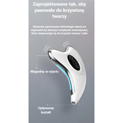 Masażer Gua Sha z mikroprądami  i LED