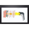 Lampa LED liftingująca do twarzy – żółte światło