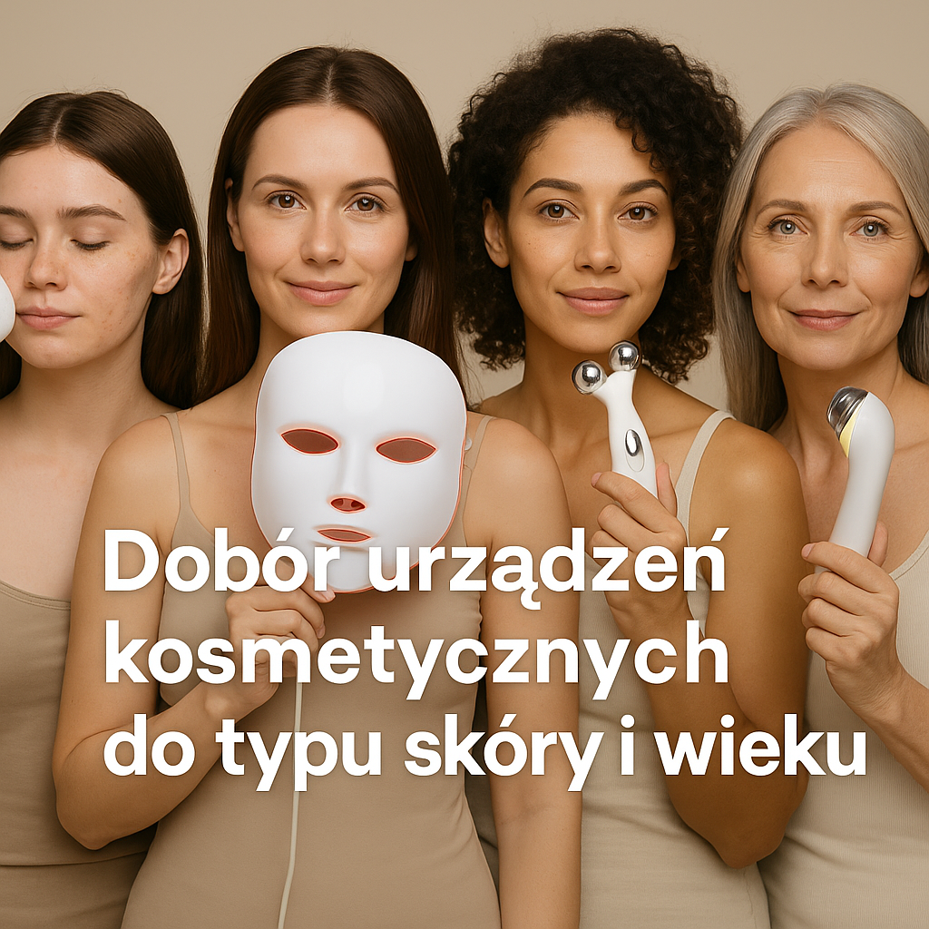 Jak dobrać urządzenia kosmetyczne do typu skóry i wieku?