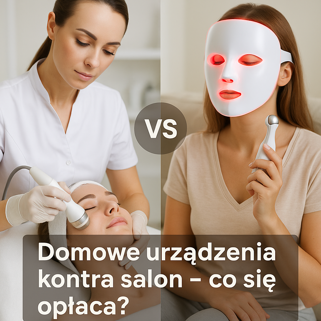 Urządzenia kosmetyczne w domu kontra zabiegi w salonie – co naprawdę się opłaca?